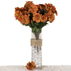 4 Bushes | Artificial High Quality Silk Zinnia Flowers -Home Decor Promotional Store ARTI 1140 AUTM 99 1e862f18 9dce 4214 b99c 0666e265e3ab
