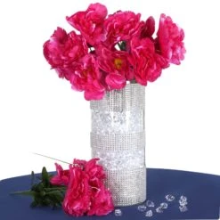 12 Bushes | Silk Peonies Bouquet, Artificial Flower Arrangements 32 12 Bushes | Silk Peonies Bouquet, Artificial Flower Arrangements -Home Decor Promotional Store ARTI 1904 FUSH 99
