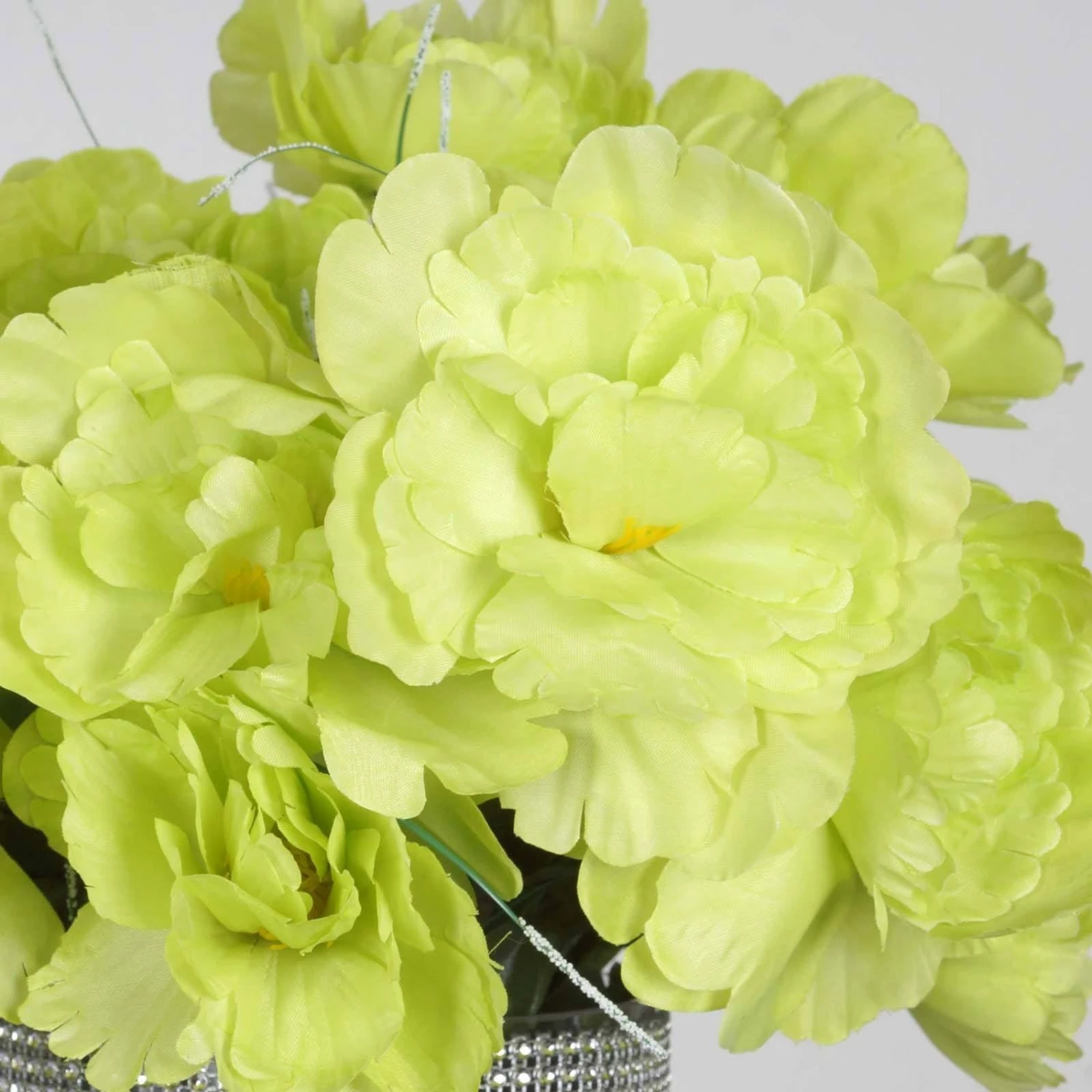 12 Bushes | Silk Peonies Bouquet, Artificial Flower Arrangements 18 12 Bushes | Silk Peonies Bouquet, Artificial Flower Arrangements - Image 18
