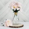 12 Bushes | Silk Peonies Bouquet, Artificial Flower Arrangements