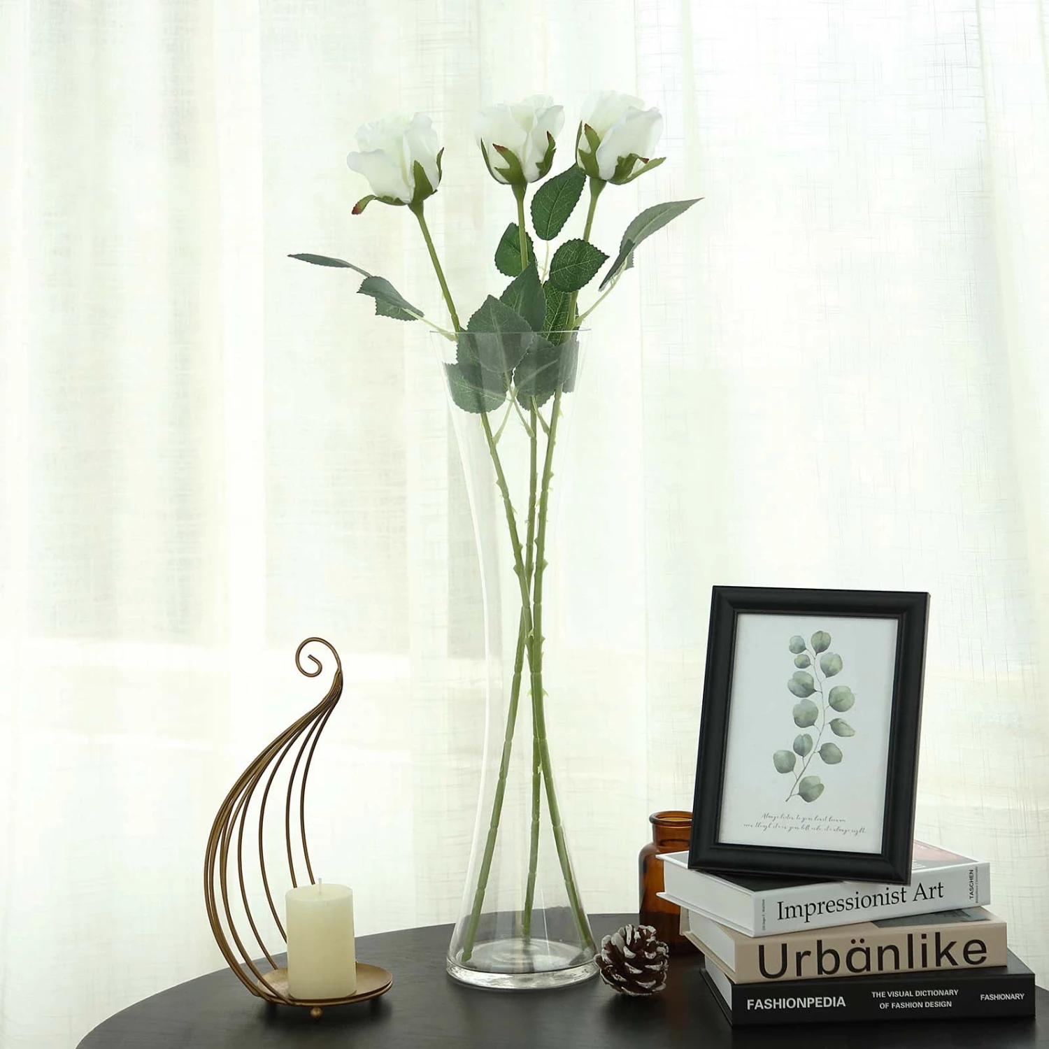 24pcs Long Stem Artificial Silk Roses Flowers 31" 17 24pcs Long Stem Artificial Silk Roses Flowers 31" - Image 17