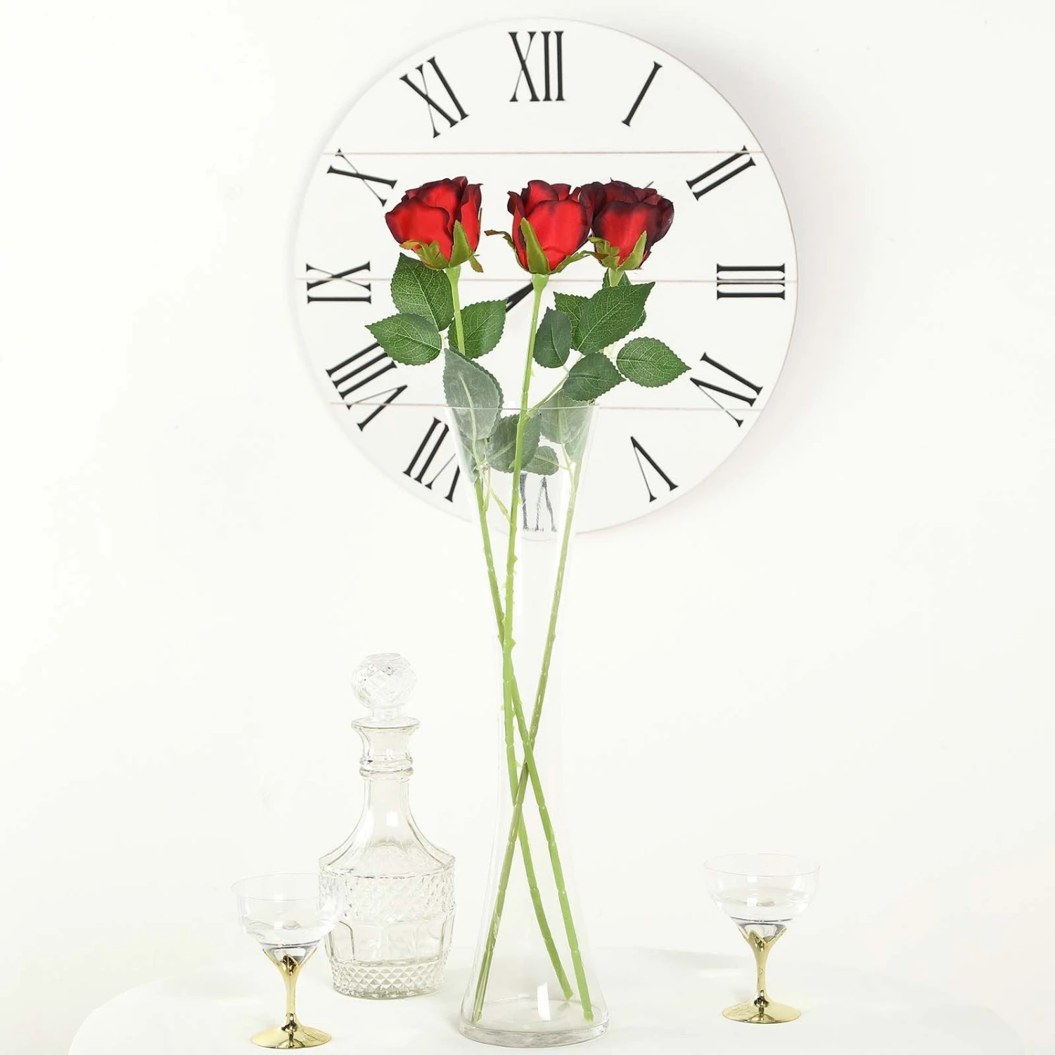 24pcs Long Stem Artificial Silk Roses Flowers 31" 9 24pcs Long Stem Artificial Silk Roses Flowers 31" - Image 9