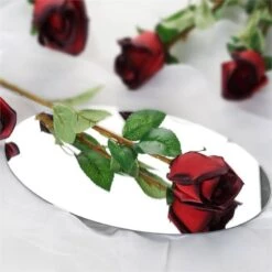 24pcs Long Stem Artificial Silk Roses Flowers 31" 25 24pcs Long Stem Artificial Silk Roses Flowers 31" -Home Decor Promotional Store ARTI 360 RDBKx24 01
