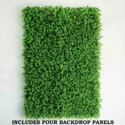 Baby Green Boxwood Hedge Garden Wall Backdrop Mat 4 Artificial Panels 11 Sq Ft. 21 Baby Green Boxwood Hedge Garden Wall Backdrop Mat 4 Artificial Panels 11 Sq Ft. -Home Decor Promotional Store ARTI 5062 GRN 10 D03