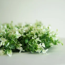 White Tip Green Boxwood Hedge Genlisea Garden Wall Backdrop Mat 4 Artificial Panels 11 Sq Ft. -Home Decor Promotional Store ARTI 5062 GRN 19 D01