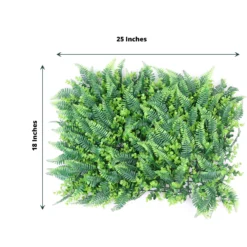 Artificial Boston Fern Eucalyptus Boxwood Greenery Garden Wall, Grass Backdrop Mat, Indoor/Outdoor UV Protected Assorted Foliage 4 Panels 12 Sq. Ft. -Home Decor Promotional Store ARTI 5062 GRN 27 98.progressive fddddc05 c234 4997 9792 3691b80e022a