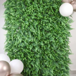 Artificial Boston Fern Eucalyptus Boxwood Greenery Garden Wall, Grass Backdrop Mat, Indoor/Outdoor UV Protected Assorted Foliage 4 Panels 12 Sq. Ft. -Home Decor Promotional Store ARTI 5062 GRN 27 D03.progressive 850474d9 43d8 4ffd b947 ca97611523ff