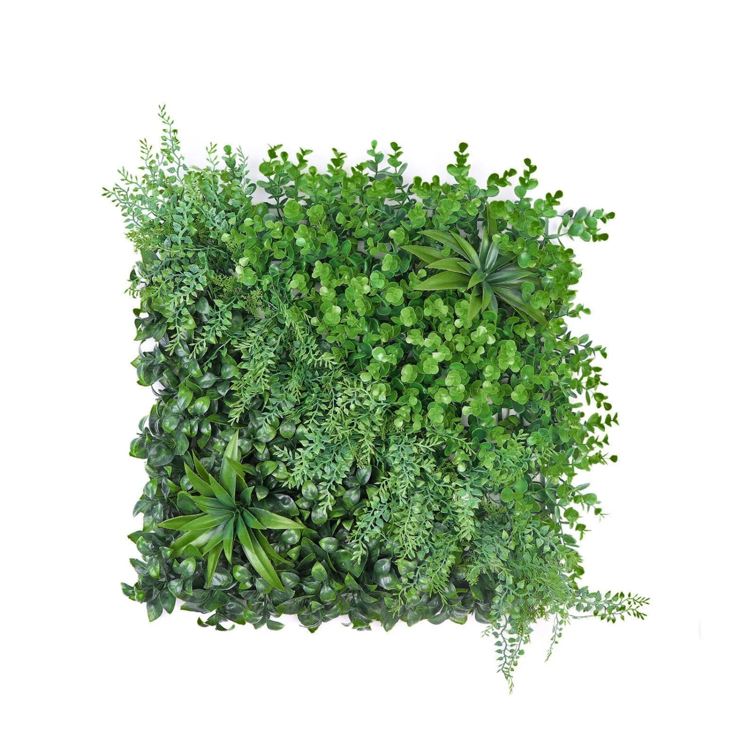 Boxwood/Fern Greenery Garden Wall, Grass Backdrop Mat, Indoor/Outdoor UV Protected Assorted Foliage 4 Artificial Panels 13 Sq. Ft. 5 Boxwood/Fern Greenery Garden Wall, Grass Backdrop Mat, Indoor/Outdoor UV Protected Assorted Foliage 4 Artificial Panels 13 Sq. Ft. - Image 5
