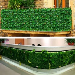 11 Sq Ft. | 4 Panels Green Flowery Boxwood Hedge Garden Wall Backdrop Mat -Home Decor Promotional Store ARTI 5062 GRN D10 2e9fafcc 06a8 4498 9915 7d82d6f21dcb progressive png