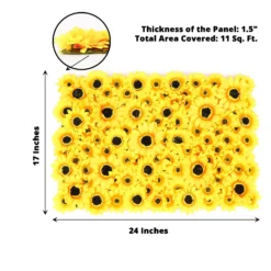 Artificial Sunflower Wall Mat Backdrop, Flower Wall Decor, Indoor/Outdoor UV Protected 4 Artificial Panels 11 Sq Ft. 31 Artificial Sunflower Wall Mat Backdrop, Flower Wall Decor, Indoor/Outdoor UV Protected 4 Artificial Panels 11 Sq Ft. -Home Decor Promotional Store ARTI 5064 SUN 98.progressive 699bdaae c0a2 4b15 a35f 589422590f3c