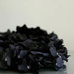 3D Silk Rose And Hydrangea Flower Wall Mat Backdrop - 4 Artificial Panels 11 Sq Ft. -Home Decor Promotional Store ARTI 5068 BLK D02