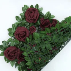 Easy-Install Silk Rose Flower Mat Wall Panel Backdrop 3 Sq Ft. -Home Decor Promotional Store ARTI 5069 BURG D02.progressive c4ec5994 10bf 45f6 b767 478a0d57ce38