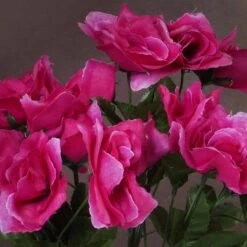 12 Bushes Artificial Premium Silk Blossomed Rose Flowers 84 Roses -Home Decor Promotional Store ARTI 84OPN FUSH D01 564ba4f0 e224 4fe7 a966 76bff841416d