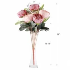 2 Bushes | Artificial Silk Peony Flower Bouquet Spray -Home Decor Promotional Store ARTI BOUQ PEO01 046 1000x 2b03de40 d308 46b1 a1b4 396557e3b4a9