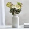 2 Bushes | Artificial Silk Peony Flower Bouquet Spray