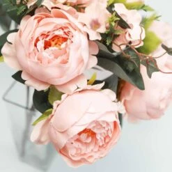 2 Bush | Artificial Silk Peony, Rose & Hydrangea Flower Bouquet -Home Decor Promotional Store ARTI BOUQ PEO03 046 02 1000x 8d72137e ced8 41cc 8dd3 c3625ed9345c