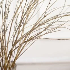 10 Pack Lifelike DIY Bendable Faux Flower Stem Craft Vase Decor, Decorative Artificial Willow Tree Branch Fillers 37" -Home Decor Promotional Store ARTI BRCH01 37 BRN D07