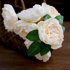 16 Pcs Cream Artificial Foam Blooming Peonies With Stem Box Set, DIY Bouquet Centerpiece 4" -Home Decor Promotional Store ARTI FOAMMIX 01 CRM D06.progressive 5b73c375 7f18 474c a074 5875e86e95c8