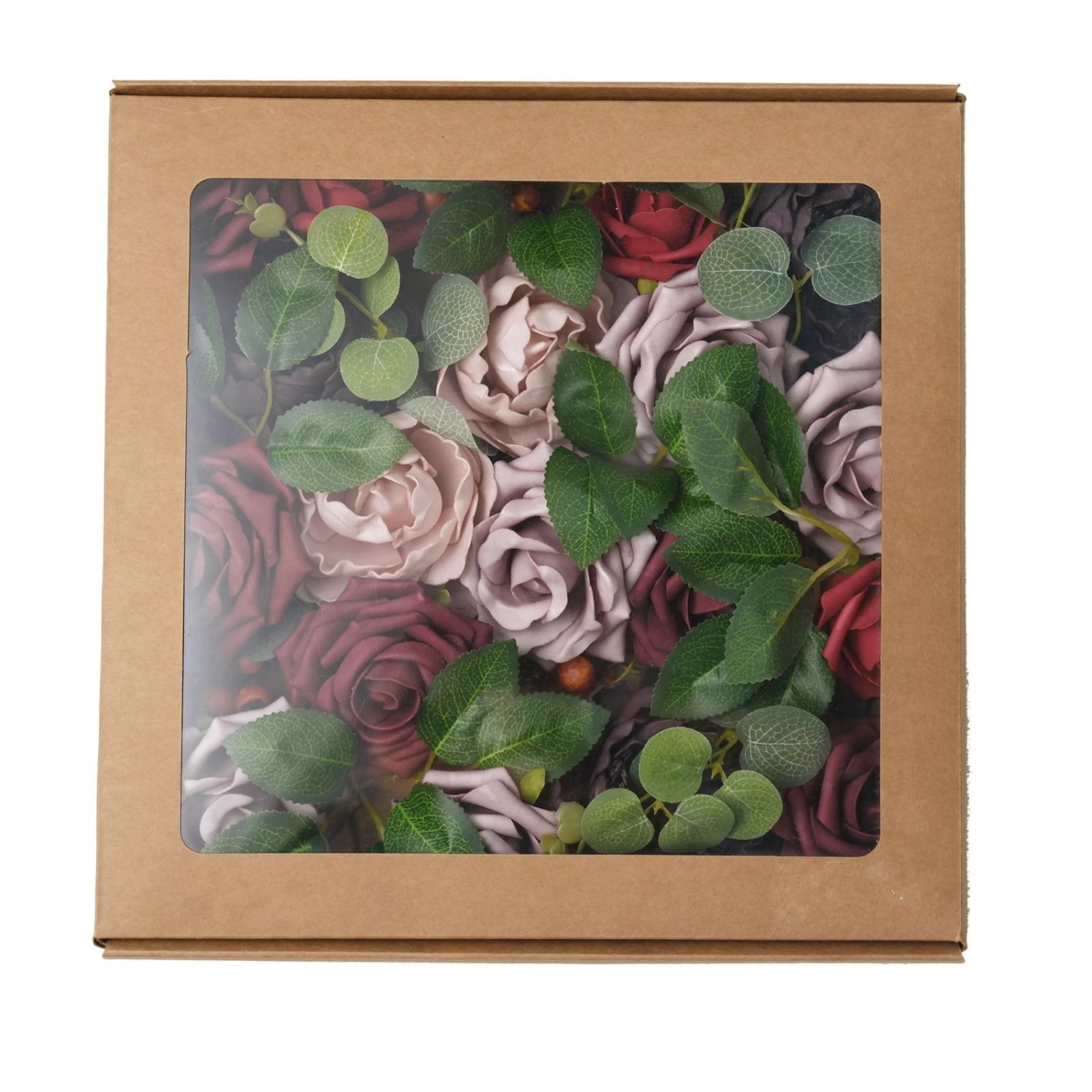 30 Pcs Artificial Foam Roses & Peonies With Stem Box Set, Mixed Faux Floral Arrangements - Assorted Colors 15 30 Pcs Artificial Foam Roses & Peonies With Stem Box Set, Mixed Faux Floral Arrangements - Assorted Colors - Image 15