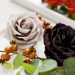 30 Pcs Artificial Foam Roses & Peonies With Stem Box Set, Mixed Faux Floral Arrangements - Assorted Colors 25 30 Pcs Artificial Foam Roses & Peonies With Stem Box Set, Mixed Faux Floral Arrangements - Assorted Colors -Home Decor Promotional Store ARTI FOAMMIX 02 BURG080 D04.progressive da01cf34 1308 47cf b979 b5f8a5537ea1