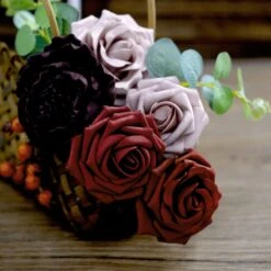 30 Pcs Artificial Foam Roses & Peonies With Stem Box Set, Mixed Faux Floral Arrangements - Assorted Colors 27 30 Pcs Artificial Foam Roses & Peonies With Stem Box Set, Mixed Faux Floral Arrangements - Assorted Colors -Home Decor Promotional Store ARTI FOAMMIX 02 BURG080 D06.progressive 14cf4a1f 203d 4b61 93ad 42eba93a5432