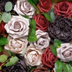 30 Pcs Artificial Foam Roses & Peonies With Stem Box Set, Mixed Faux Floral Arrangements - Assorted Colors 20 30 Pcs Artificial Foam Roses & Peonies With Stem Box Set, Mixed Faux Floral Arrangements - Assorted Colors -Home Decor Promotional Store ARTI FOAMMIX 02 BURG080 D10.progressive 8ae1360c fcbf 47f3 a75f 8e767a206a7d