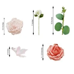 26 Pcs Artificial Rose, Peony And Silk Hydrangea, Daisy Mix Flower Box - Assorted Colors -Home Decor Promotional Store ARTI FOAMMIX 03 PINK080 98.progressive e4686fb5 687c 4cef a518 3d9671066495