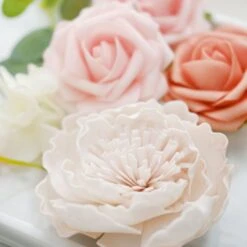 26 Pcs Artificial Rose, Peony And Silk Hydrangea, Daisy Mix Flower Box - Assorted Colors -Home Decor Promotional Store ARTI FOAMMIX 03 PINK080 D04.progressive 92a5d479 f547 4e79 ad0a db7b95a44b26