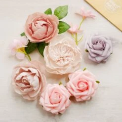 26 Pcs Artificial Rose, Peony And Silk Hydrangea, Daisy Mix Flower Box - Assorted Colors -Home Decor Promotional Store ARTI FOAMMIX 03 PINK080 01.progressive 953ce345 0263 4fb6 8be1 65e4dd91a84a