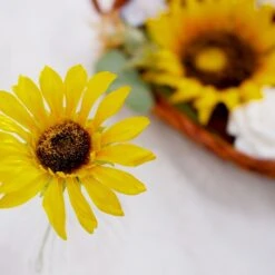 40 Pcs Artificial Rose & Silk Sunflower With Stem Box Set, Mixed Faux Floral Arrangements - Cream/White -Home Decor Promotional Store ARTI FOAMMIX 04 CRMWHT D06.progressive 0a25010d 487e 40d4 ac50 645de2dd3dea