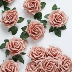 24 Roses Artificial Foam Flowers With Stem & Leaves 5" -Home Decor Promotional Store ARTI FOAMRS05 5 080 D02.progressive e4c55912 83a0 4710 b3b9 cbdeba6fc87c