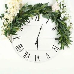 Real Touch Green Artificial Willow And Frond Leaves Garland Vine 4ft 26 Real Touch Green Artificial Willow And Frond Leaves Garland Vine 4ft -Home Decor Promotional Store ARTI GLND GRN001 02