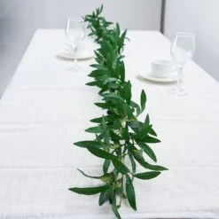 Green Artificial Olive Branch Garland, Faux Vine With Olives 6ft 23 Green Artificial Olive Branch Garland, Faux Vine With Olives 6ft -Home Decor Promotional Store ARTI GLND GRN010 A D02.progressive 5f907906 be8c 4b73 b12b c885597105fb