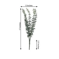 30 Stems Frosted Green Artificial Eucalyptus Sprays, Faux Plants 17" 27 30 Stems Frosted Green Artificial Eucalyptus Sprays, Faux Plants 17" -Home Decor Promotional Store ARTI GRN 11 01 98.progressive 08cb722c a57b 46ad 8cec b3a130db90dc