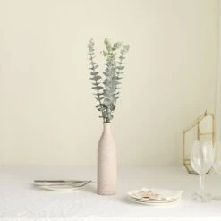 30 Stems Frosted Green Artificial Eucalyptus Sprays, Faux Plants 17" 19 30 Stems Frosted Green Artificial Eucalyptus Sprays, Faux Plants 17" -Home Decor Promotional Store ARTI GRN 11 01 D01