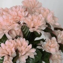 12 Bushes Artificial Silk Chrysanthemum Flower Bouquets -Home Decor Promotional Store ARTI MUM2027 046 1