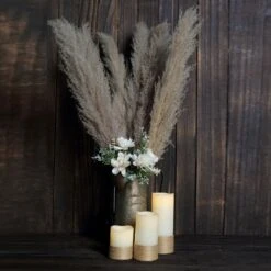 6 Stems Dried Natural Pampas Grass Plant Sprays 49" 27 6 Stems Dried Natural Pampas Grass Plant Sprays 49" -Home Decor Promotional Store ARTI PAMP 001 L NAT D05