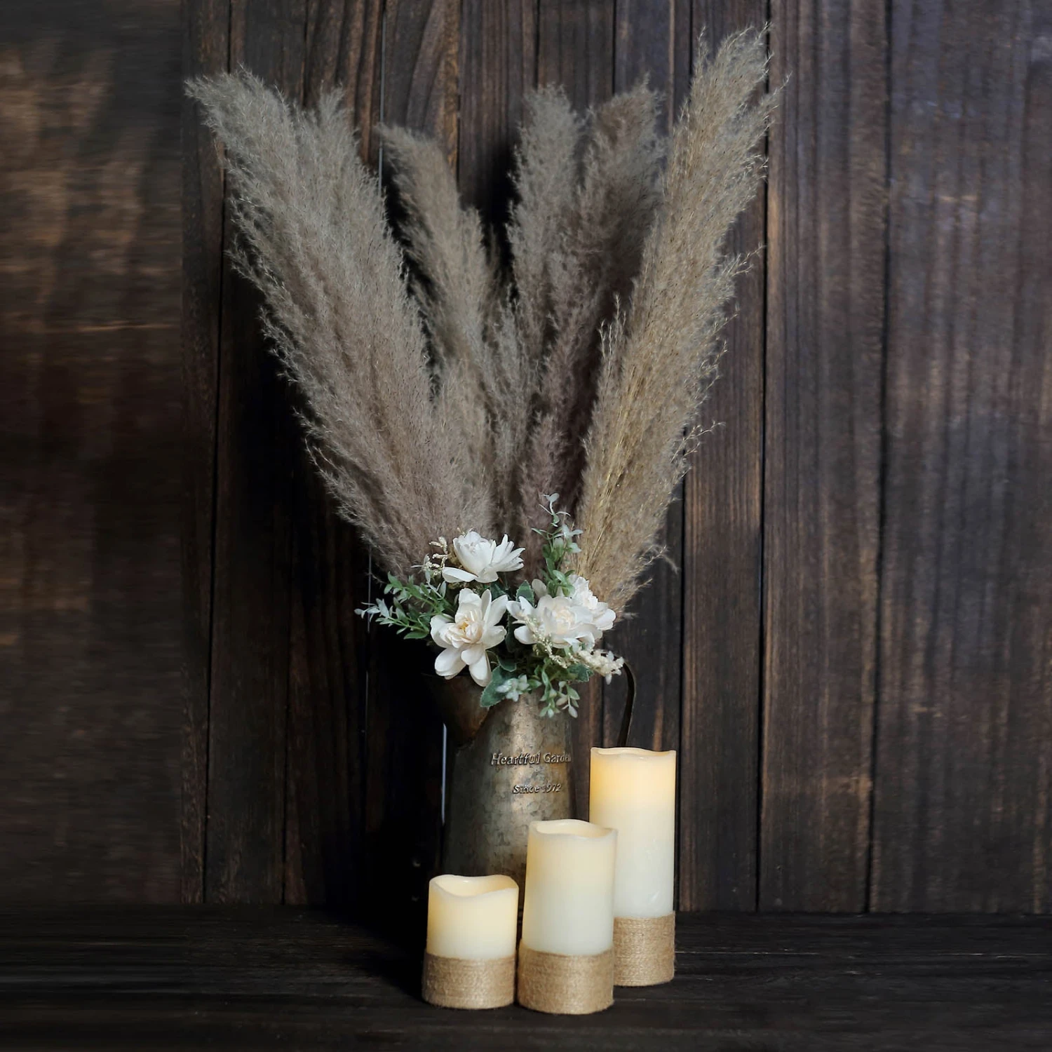 6 Stems Dried Natural Pampas Grass Plant Sprays 49" 8 6 Stems Dried Natural Pampas Grass Plant Sprays 49" - Image 8