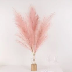 3 Stems Artificial Pampas Grass Plant Sprays, Faux Branches Vase Flower Arrangement 44" -Home Decor Promotional Store ARTI PAMP 002 L 080 01.progressive 8e98ff8b 2caf 451d 957d 61b16d67338e