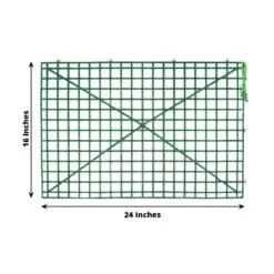 10 Pack Dark Green DIY Plastic Mesh Flower Wall Panel Fences, Artificial Plant Wall Backdrop Grid Frames 24"x16" 25 10 Pack Dark Green DIY Plastic Mesh Flower Wall Panel Fences, Artificial Plant Wall Backdrop Grid Frames 24"x16" -Home Decor Promotional Store ARTI PAN01 2416 GRN 98