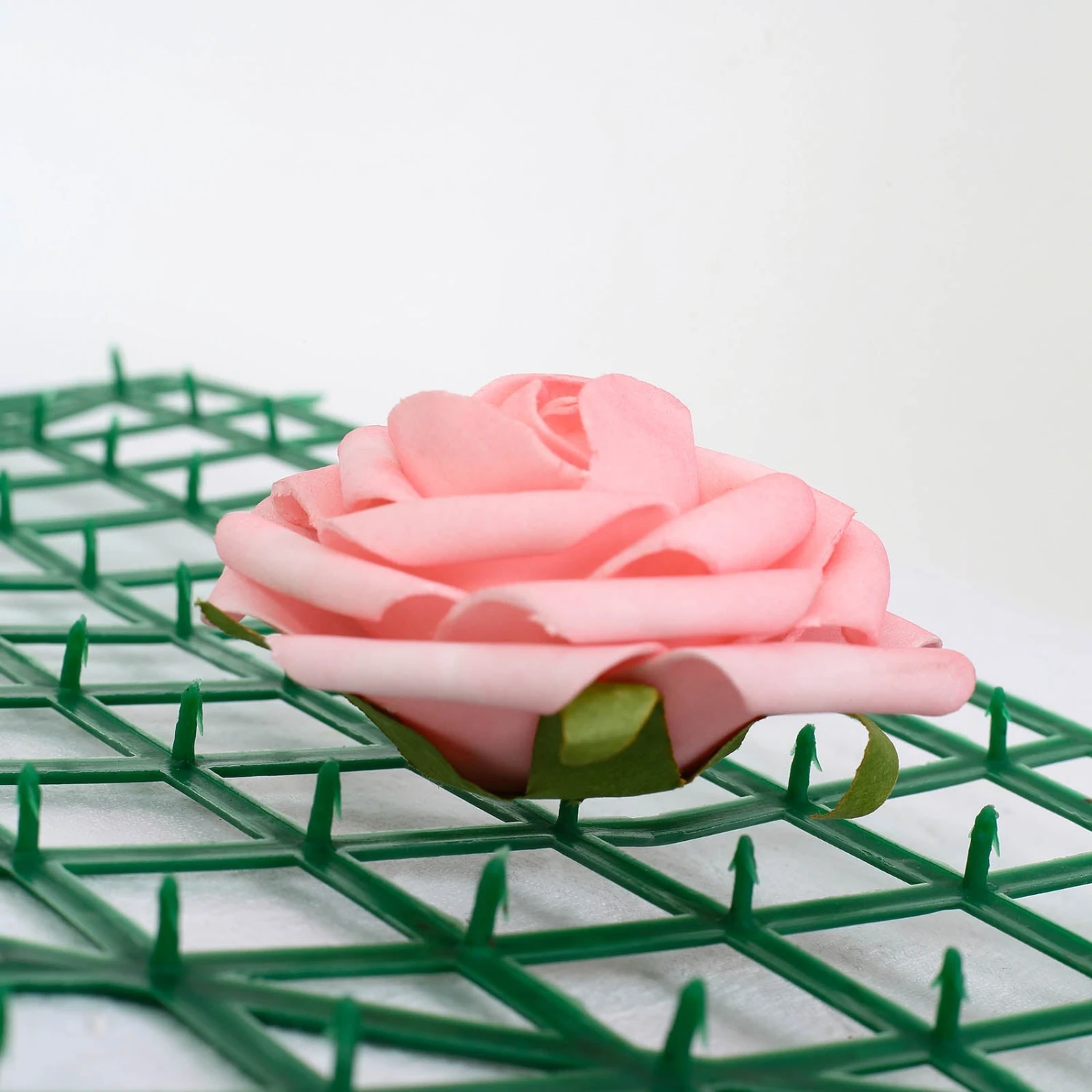 10 Pack Dark Green DIY Plastic Mesh Flower Wall Panel Fences, Artificial Plant Wall Backdrop Grid Frames 24"x16" 8 10 Pack Dark Green DIY Plastic Mesh Flower Wall Panel Fences, Artificial Plant Wall Backdrop Grid Frames 24"x16" - Image 8