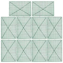 10 Pack Dark Green DIY Plastic Mesh Flower Wall Panel Fences, Artificial Plant Wall Backdrop Grid Frames 24"x16" 24 10 Pack Dark Green DIY Plastic Mesh Flower Wall Panel Fences, Artificial Plant Wall Backdrop Grid Frames 24"x16" -Home Decor Promotional Store ARTI PAN01 2416 GRN 01