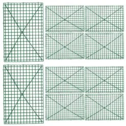 10 Pack Dark Green DIY Plastic Mesh Flower Wall Panel Fences, Artificial Plant Wall Backdrop Grid Frames 24"x16" 18 10 Pack Dark Green DIY Plastic Mesh Flower Wall Panel Fences, Artificial Plant Wall Backdrop Grid Frames 24"x16" -Home Decor Promotional Store ARTI PAN01 2416 GRN 02