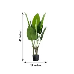2 Pack Faux Potted Bird Of Paradise Plant 27 2 Pack Faux Potted Bird Of Paradise Plant -Home Decor Promotional Store ARTI POT TROP001 S GRN 98.progressive bf8fb534 a5aa 4875 9db8 dcb9340be806