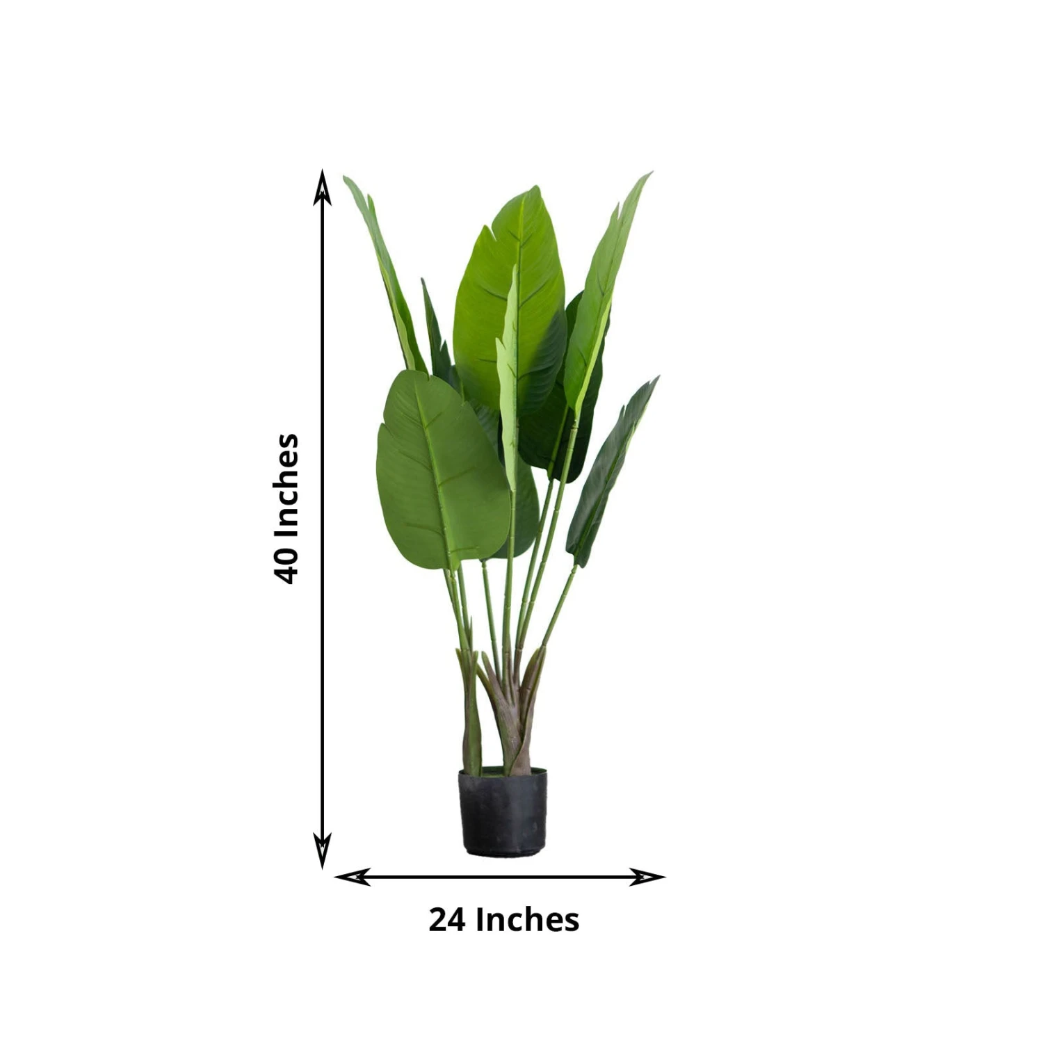 2 Pack Faux Potted Bird Of Paradise Plant 11 2 Pack Faux Potted Bird Of Paradise Plant - Image 11