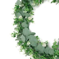 2 Pack White Tip Artificial Eucalyptus Genlisea Leaf Mix Wreaths 21" -Home Decor Promotional Store ARTI RING GRN L 01 WHT D10.progressive 5c5f3ee9 12ba 4c6d bdb6 0b8e7de3c924