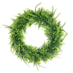 2 Pack Artificial Lifelike Boxwood Fern Mix Spring Wreaths 22" -Home Decor Promotional Store ARTI RING GRN L 06 99 grande.progressive a21e73c7 5943 456b b089 8573bbb63751