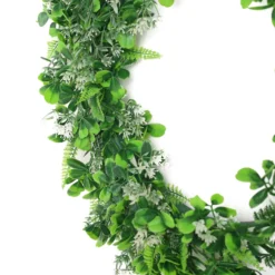 2 Pack Artificial Lifelike Boxwood Fern Mix Spring Wreaths 22" -Home Decor Promotional Store ARTI RING GRN L 06 WHT D10.progressive 25af4f9c c5e8 44fb 803e 80f1914d1326
