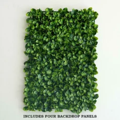11 Sq Ft. | 4 Panels Green Boxwood Hedge Garden Wall Backdrop Mat 18 11 Sq Ft. | 4 Panels Green Boxwood Hedge Garden Wall Backdrop Mat -Home Decor Promotional Store ARTI SGB010 GRN D01