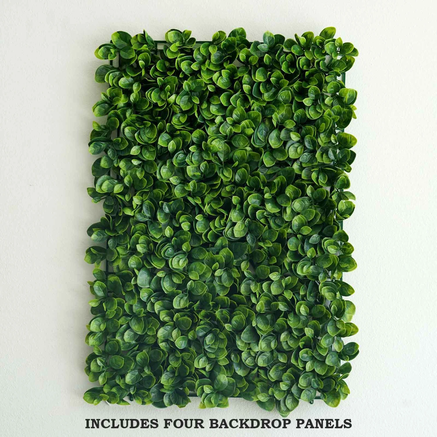 11 Sq Ft. | 4 Panels Green Boxwood Hedge Garden Wall Backdrop Mat 4 11 Sq Ft. | 4 Panels Green Boxwood Hedge Garden Wall Backdrop Mat - Image 4